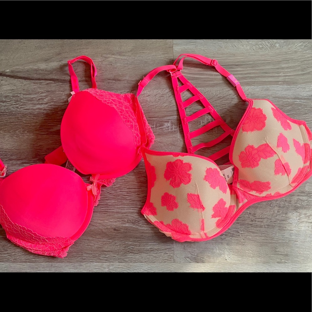 Victoria’s Secret and Pink NWT 32D Bras